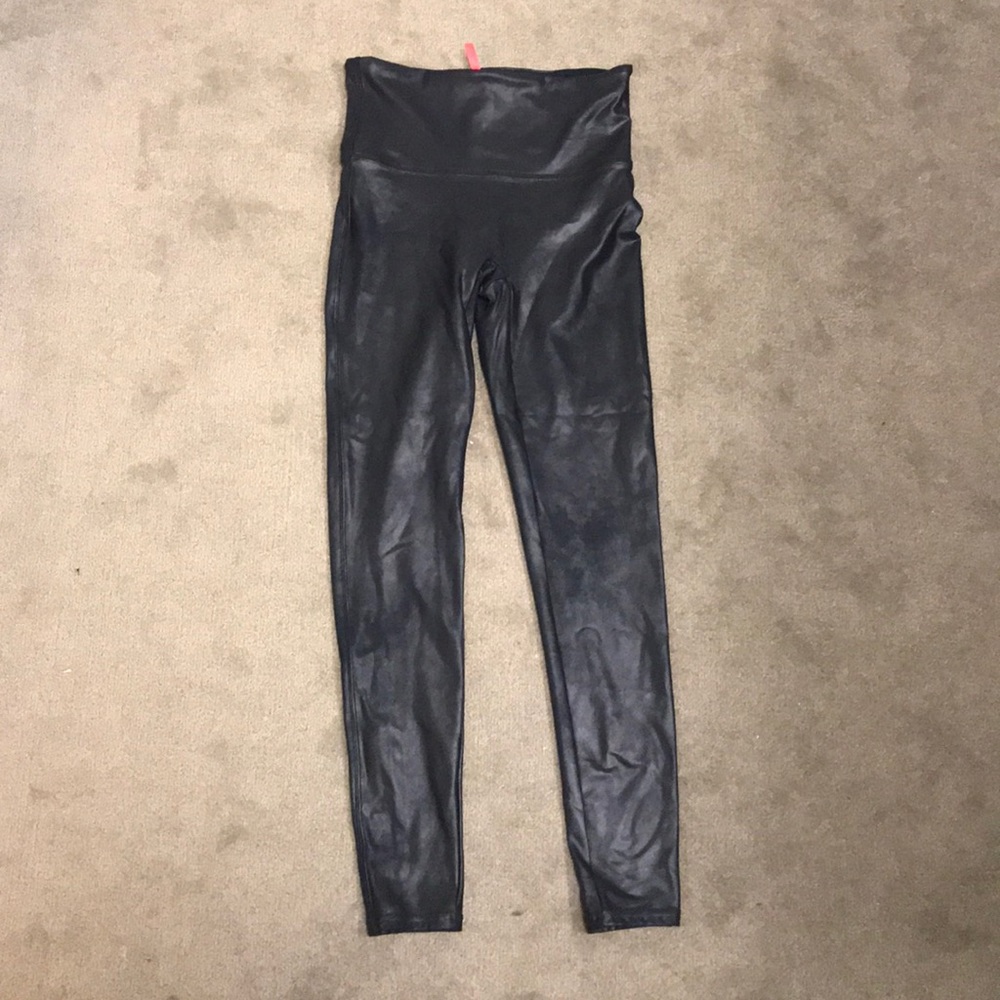 Spanx faux leather leggings